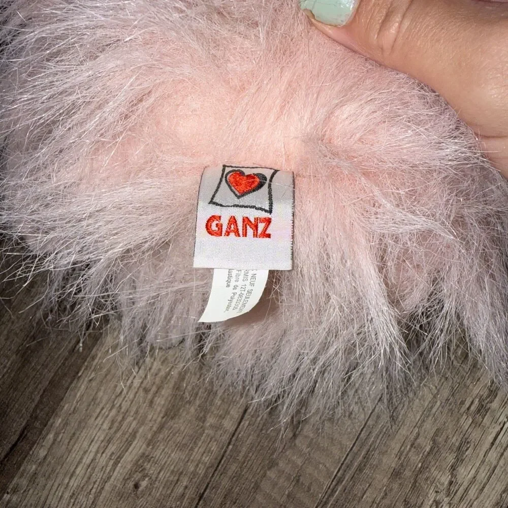 Ganz Webkinz Gilly Pink Stuffed Plush Animal Toy Glamorous Gorilla Doll